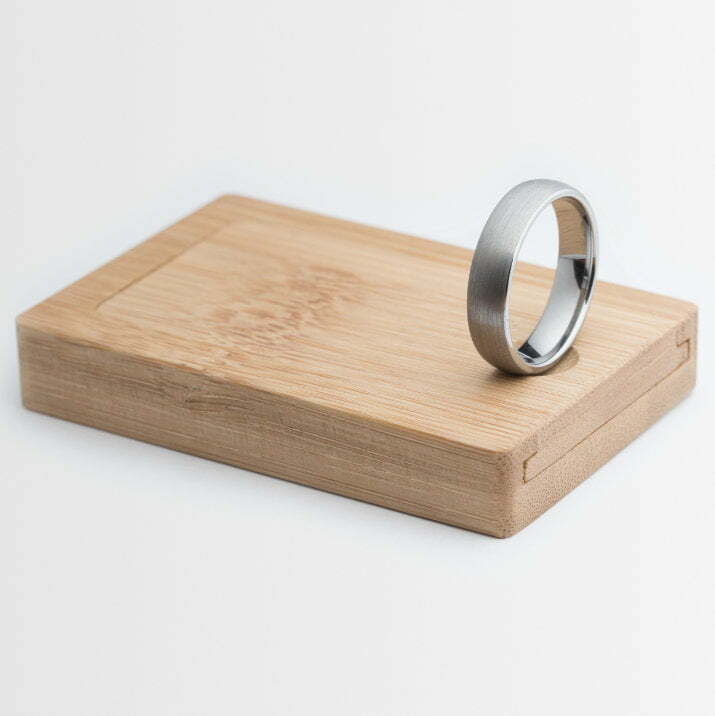 Handmade Wooden Wedding Ring Box