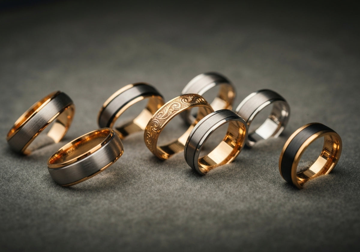 Men's Wedding Rings: Manufacturing Techniques & Materials Guide – The ...